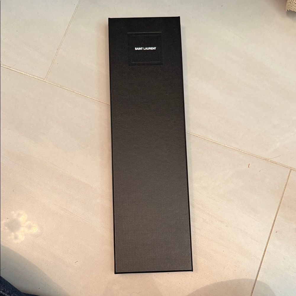 Saint Laurent Sleek Black Gift Box